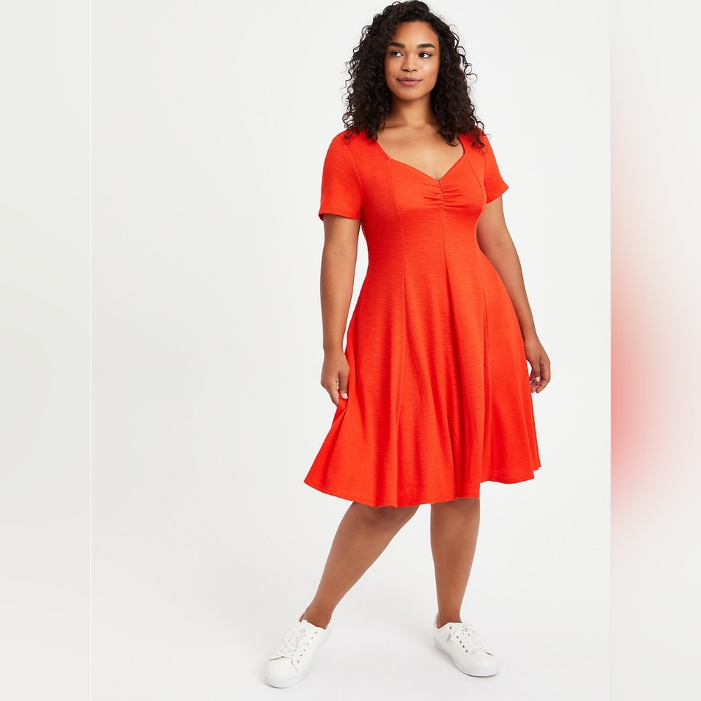 Torrid Burnt Orange Dress